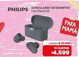 Naldo Lombardi Philips - auriculares tat3559wt/97 cód. 506218 (3) oferta