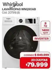 Naldo Lombardi Whirlpool - lavarropas wnq90ab cód. 207918 (8) oferta