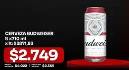 Makro Budweiser - cerveza oferta