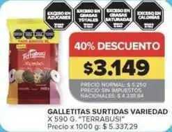 Carrefour Market Terrabusi - galletitas surtidas oferta