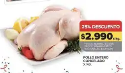 Carrefour Market Pollo entero congelado oferta