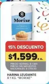 Carrefour Market Morixe - harina leudante oferta