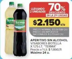 Carrefour Market Terma - aperitivo sin alcohol oferta