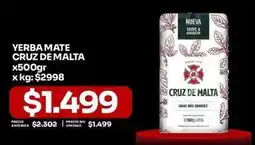 Makro Cruz de malta - yerba mate x500gr oferta