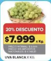Carrefour Market Blanca - uva blanca oferta