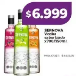 Supermayorista Vital Sernova vodka saborizada oferta