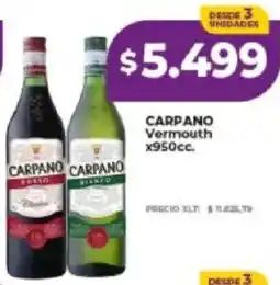 Supermayorista Vital Carpano Vermouth oferta