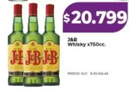 Supermayorista Vital J&B Whisky oferta