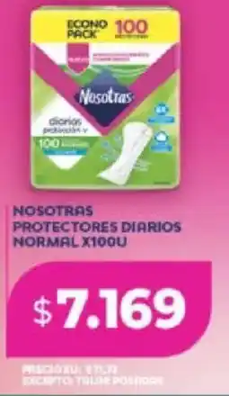 Supermayorista Vital Nosotras protectores diarios normal oferta