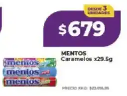 Supermayorista Vital Mentos caramelos oferta