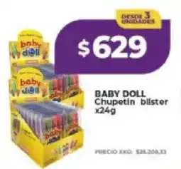 Supermayorista Vital Baby doll chupetin blister oferta