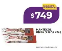 Supermayorista Vital Oblea mantecon oferta