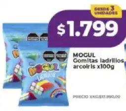 Supermayorista Vital Mogul gomitas ladrillos arcoiris oferta