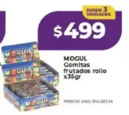 Supermayorista Vital Mogul gomitas frutados rollo oferta