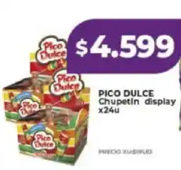 Supermayorista Vital Pico dulce chupetin display oferta