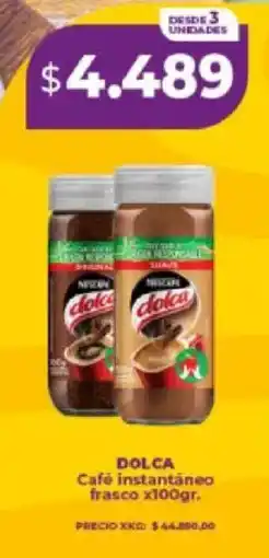 Supermayorista Vital Dolca café instantáneo oferta