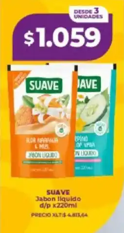 Supermayorista Vital Suave jabon liquido oferta