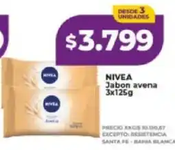 Supermayorista Vital Nivea jabon avena oferta