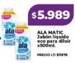 Supermayorista Vital Ala matic jabón líquido eco para diluir oferta