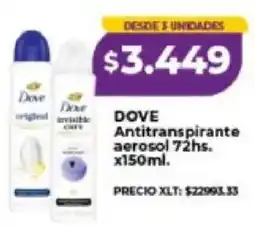 Supermayorista Vital Dove antitranspirante aerosol oferta