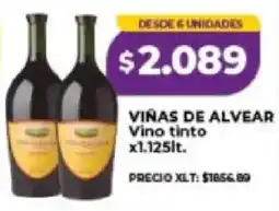 Supermayorista Vital Viñas de alvear vino tinto oferta