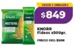 Supermayorista Vital Knorr fideos oferta