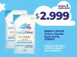 Supermayorista Vital Baby dove jabon liquido hum enriq oferta