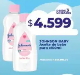 Supermayorista Vital Johnson baby aceite de bebe puro oferta