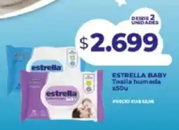 Supermayorista Vital Estrella baby toalla humeda oferta
