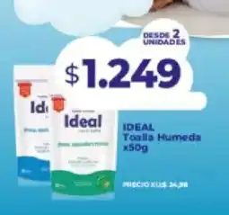 Supermayorista Vital Ideal toalla humeda oferta