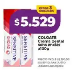 Supermayorista Vital Colgate crema dental sens encias oferta