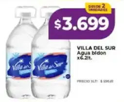 Supermayorista Vital Villa del sur agua bidon oferta