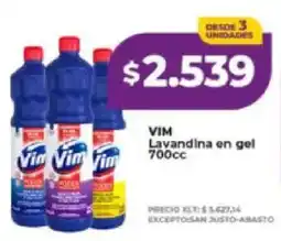 Supermayorista Vital Vim lavandina en gel oferta