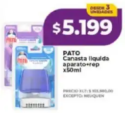 Supermayorista Vital Pato canasta liquida aparato+rep oferta