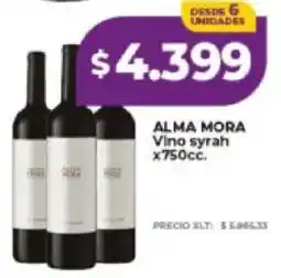 Supermayorista Vital Alma mora vino syrah oferta