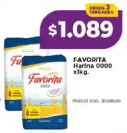 Supermayorista Vital Favorita harina 0000 oferta