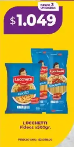 Supermayorista Vital Lucchetti fideos oferta