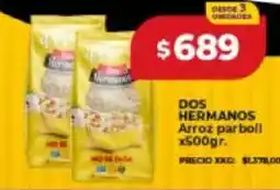 Supermayorista Vital Dos hermanos arroz parboil oferta