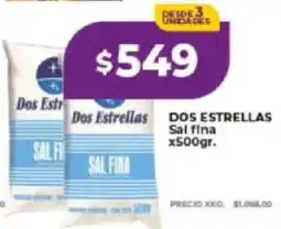 Supermayorista Vital Dos estrellas sal fina oferta