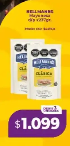 Supermayorista Vital Hellmanns mayonesa oferta
