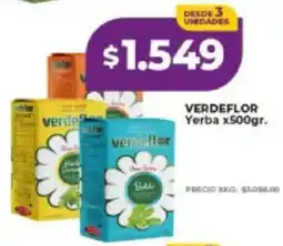 Supermayorista Vital Verdeflor yerba oferta