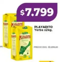 Supermayorista Vital Playadito yerba oferta