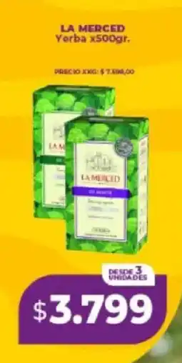 Supermayorista Vital La merced yerba oferta
