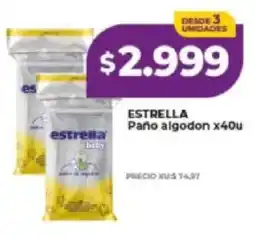 Supermayorista Vital Estrella paño algodon oferta