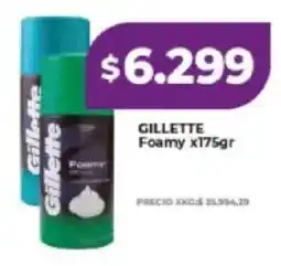 Supermayorista Vital Gillette Foamy oferta