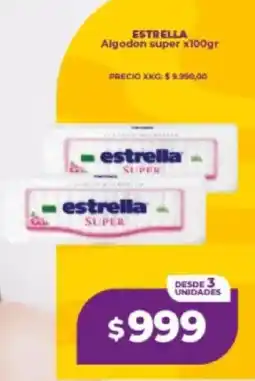 Supermayorista Vital Estrella algodon super oferta