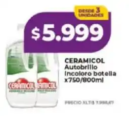 Supermayorista Vital Ceramicol autobrillo incoloro botella oferta