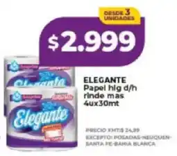 Supermayorista Vital Elegante papel hig d/h oferta