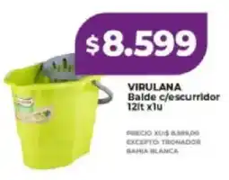 Supermayorista Vital Virulana balde c/escurreddor oferta