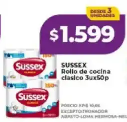 Supermayorista Vital Sussex rollo de cocina clasico oferta